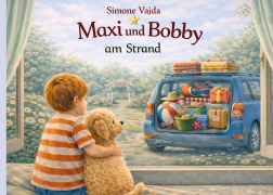 Cover-Bild zum Titel 'Maxi und Bobby am Strand' von 'Simone Vajda'