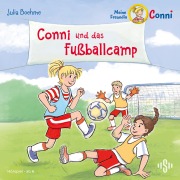Cover-Bild zum Titel 'Conni und das Fußballcamp' von 'Julia Boehme'