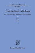 Cover-Bild zum Titel 'Geschichte, Raum, Weltordnung' von 'Ke Li'
