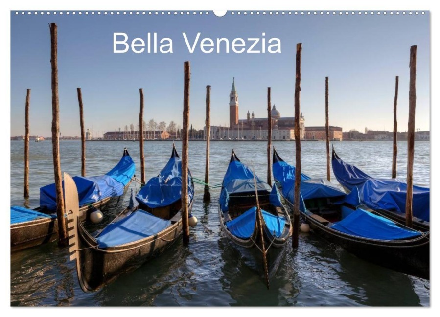 Bella Venezia (Wandkalender 2027 DIN A2 quer), CALVENDO Monatskalender - Joana Kruse