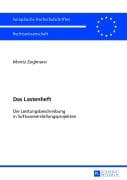 Cover-Bild zum Titel 'Das Lastenheft' von 'Moritz Zoglmann'