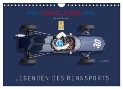 Cover-Bild zum Titel 'Legenden des Rennsports - Formel Junior 1955-1965 (Wandkalender 2026 DIN A4 quer), CALVENDO Monatskalender' von 'Bernhard Schmerl'