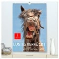 Lustig verrückt - der Tierkalender (hochwertiger Premium Wandkalender 2024 DIN A2 hoch), Kunstdruck in Hochglanz - Peter Roder