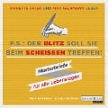Cover-Bild zum Titel 'PS: Der Blitz soll Sie beim Scheißen treffen' von 'David Gromer, Erik Haffner'