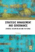 Cover-Bild zum Titel 'Strategic Management and Governance' von 'Paul Joyce'