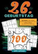 Cover-Bild zum Titel '26. Geburtstag- Sudoku Geschenkbuch' von 'Geburtstage mit Sudoku'