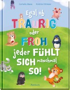 Cover-Bild zum Titel 'Egal ob traurig oder froh, jeder fühlt sich manchmal so!' von 'Cornelia Boese'