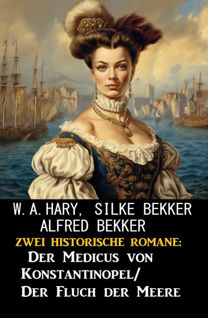 Zwei historische Romane: Der Medicus von Konstantinopel/Fluch der Meere - Alfred Bekker, Silke Bekker, W. A. Hary