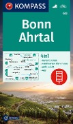 Cover-Bild zum Titel 'KOMPASS Wanderkarte 820 Bonn, Ahrtal 1:50.000' von ''