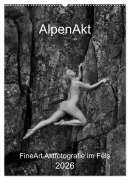 Cover-Bild zum Titel 'AlpenAkt 2026 (Wandkalender 2026 DIN A2 hoch), CALVENDO Monatskalender' von 'Thomas Bichler'