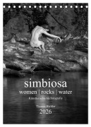 simbiosa ... Künstlerische Aktfotografie 2026 (Tischkalender 2026 DIN A5 hoch), CALVENDO Monatskalender - Thomas Bichler