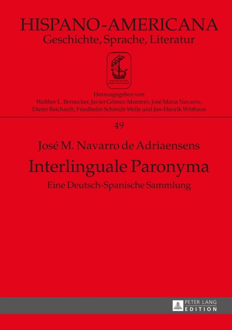 Interlinguale Paronyma - José M. Navarro de Adriaensens