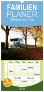 Cover-Bild zum Titel 'Familienplaner 2026 - Oldtimer auf Tour mit 5 Spalten (Wandkalender, 21 x 45 cm) CALVENDO' von 'Heribert Adams Foto-You. De'