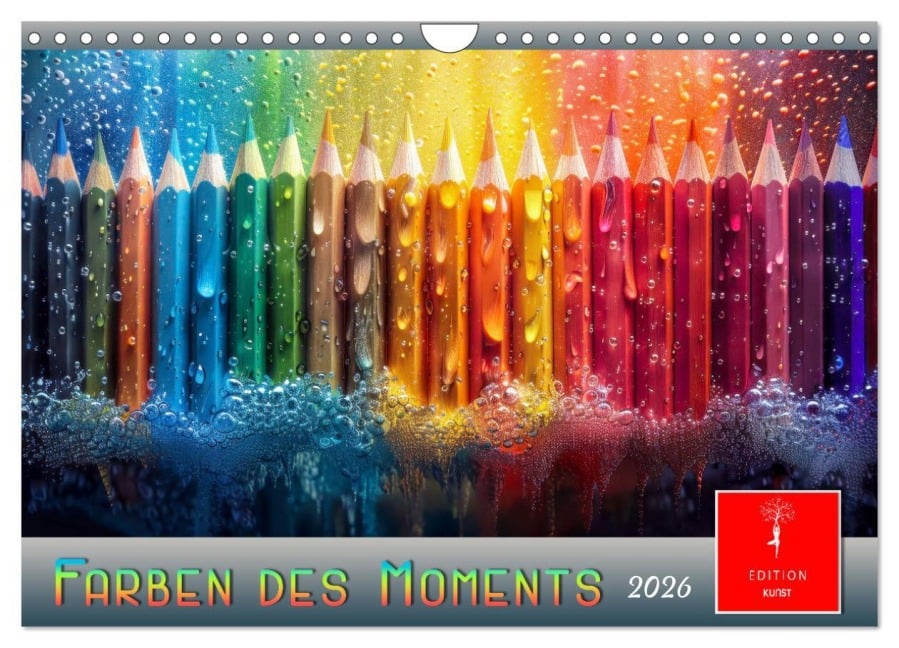 Farben des Moments (Wandkalender 2026 DIN A4 quer), CALVENDO Monatskalender - Peter Roder