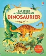 Cover-Bild zum Titel 'Das große Ausklappbuch der Dinosaurier' von 'Alex Frith'