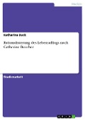 Cover-Bild zum Titel 'Rationalisierung des Lebensalltags nach Catherine Beecher' von 'Katharina Buck'