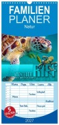 Cover-Bild zum Titel 'Familienplaner 2027 - Abenteuer Riff - bunte Unterwasserwelt mit 5 Spalten (Wandkalender, 21 x 45 cm) CALVENDO' von 'Renate Utz'