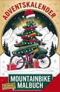 Cover-Bild zum Titel 'Mountainbike Adventskalender Malbuch' von 'Dawid Kraft'