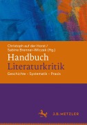 Cover-Bild zum Titel 'Handbuch Literaturkritik' von ''