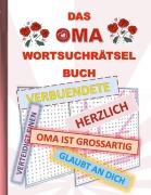 Cover-Bild zum Titel 'DAS OMA WORTSUCHRÄTSEL BUCH' von 'Brian Gagg'
