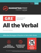 Cover-Bild zum Titel 'GRE All the Verbal' von 'Manhattan Prep'