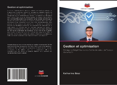 Gestion et optimisation - Katherine Báez