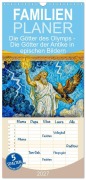 Cover-Bild zum Titel 'Familienplaner 2027 - Die Götter des Olymps - Die Götter der Antike in epischen Bildern mit 5 Spalten (Wandkalender, 21 x 45 cm) CALVENDO' von 'Anja Frost'