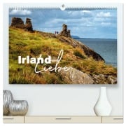 Irland-Liebe (hochwertiger Premium Wandkalender 2026 DIN A2 quer), Kunstdruck in Hochglanz - Karin Dietzel