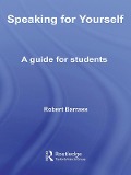 Speaking for Yourself - Robert Barrass