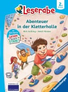Cover-Bild zum Titel 'Abenteuer in der Kletterhalle - Leserabe 2. Klasse - Erstlesebuch für Kinder ab 7 Jahren' von 'Birk Grüling'