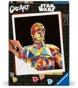 Cover-Bild zum Titel 'CreArt, Malen nach Zahlen Adults Trend Star Wars - C-3PO' von ''
