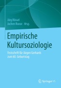 Cover-Bild zum Titel 'Empirische Kultursoziologie' von ''