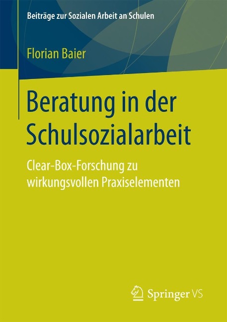 Beratung in der Schulsozialarbeit - Florian Baier