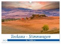 Toskana - Stimmungen (Wandkalender 2025 DIN A3 quer), CALVENDO Monatskalender - Rolf Enderes
