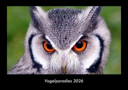 Cover-Bild zum Titel 'Vogelparadies 2026 Fotokalender DIN A3' von 'Tobias Becker'