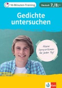 Cover-Bild zum Titel 'Klett 10-Minuten-Training Deutsch Aufsatz Gedichte untersuchen 7./8. Klasse' von 'Elke Hufnagel'
