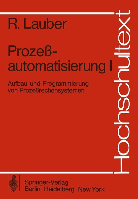 Prozeßautomatisierung I - R. Lauber