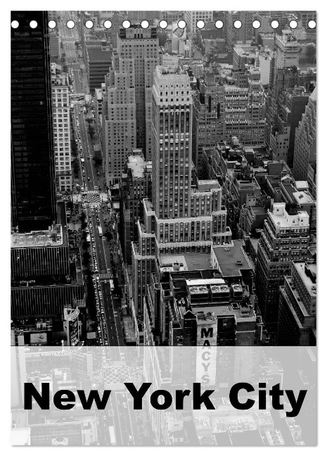 New York City (Tischkalender 2024 DIN A5 hoch), CALVENDO Monatskalender - Jan Berggruen