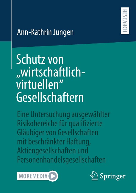 Schutz von ¿wirtschaftlich-virtuellen¿ Gesellschaftern - Ann-Kathrin Jungen