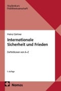 Cover-Bild zum Titel 'Internationale Sicherheit und Frieden' von 'Heinz Gärtner'