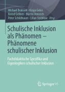 Cover-Bild zum Titel 'Schulische Inklusion als Phänomen - Phänomene schulischer Inklusion' von ''