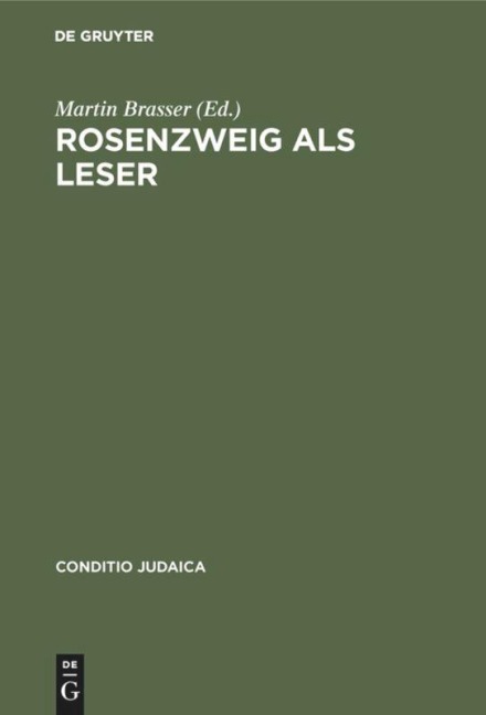 Rosenzweig als Leser - 