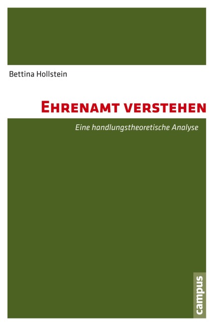 Ehrenamt verstehen - Bettina Hollstein