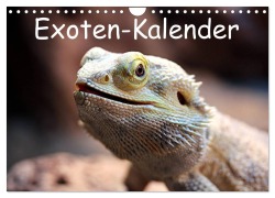 Cover-Bild zum Titel 'Exoten-Kalender (Wandkalender 2026 DIN A4 quer), CALVENDO Monatskalender' von 'Bernd Witkowski'