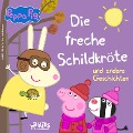 Cover-Bild zum Titel 'Peppa Wutz - Die freche Schildkröte und andere Geschichten' von 'Neville Astley, Mark Baker'