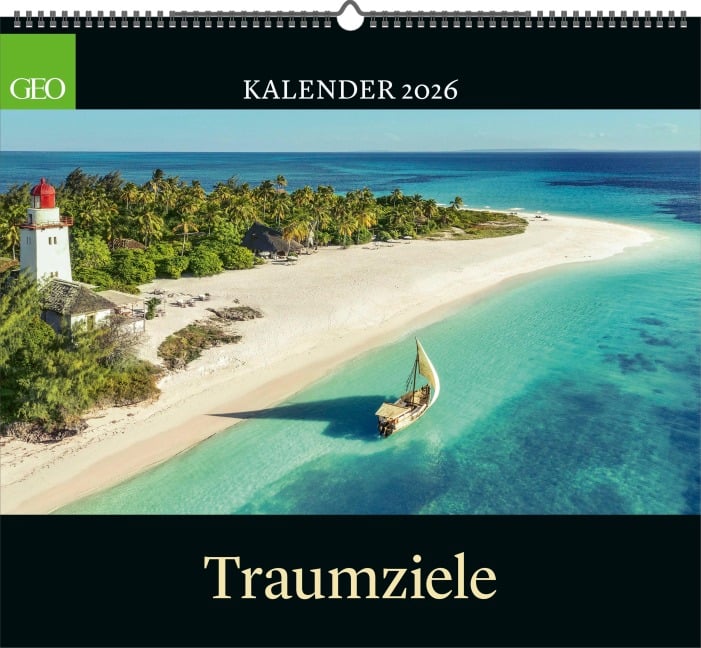GEO Traumziele 2026 - Wand-Kalender - Reise-Kalender - Poster-Kalender - 50x45 - 