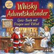 Cover-Bild zum Titel 'Whisky-Adventskalender: Quiz-Buch mit Fragen und Rätsel' von 'Schlauvento Interactive'