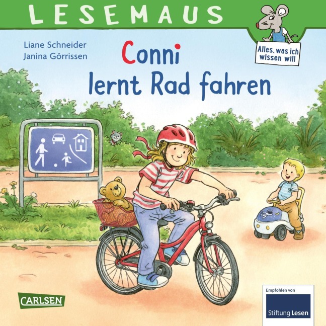 LESEMAUS: Conni lernt Rad fahren - Liane Schneider