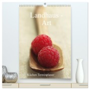 Cover-Bild zum Titel 'Landhaus-Art - Küchen Terminplaner / Planer (hochwertiger Premium Wandkalender 2026 DIN A2 hoch), Kunstdruck in Hochglanz' von 'Tanja Riedel'