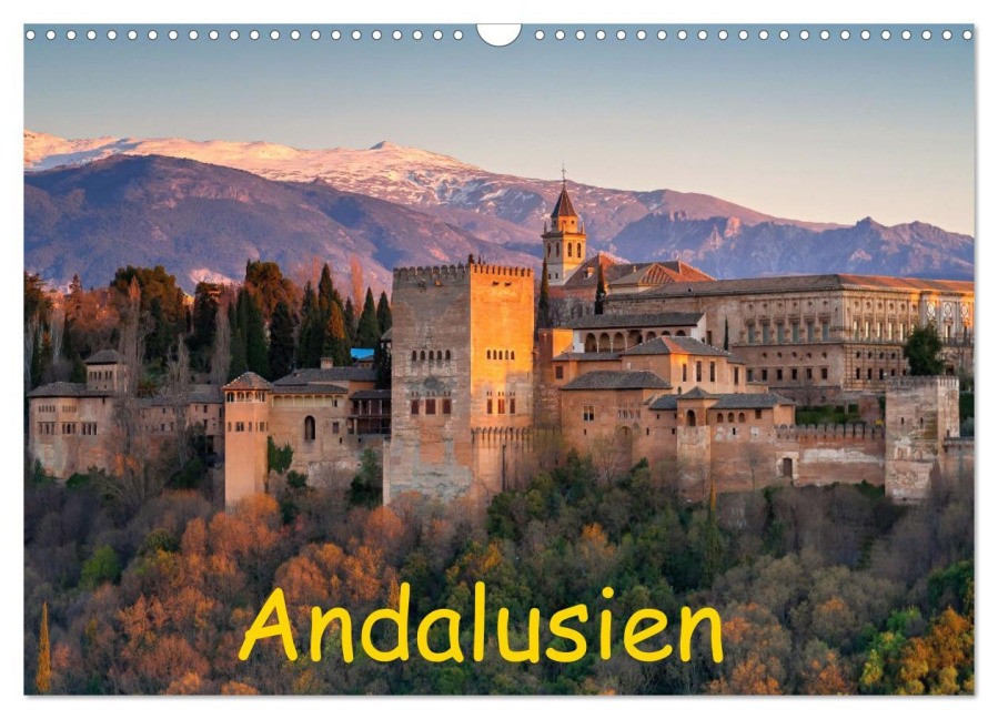 Andalusien - Spanien (Wandkalender 2026 DIN A3 quer), CALVENDO Monatskalender - Insideportugal Insideportugal